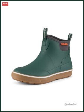 Waterproof Ankle Rain Boots Rubber Deck Performance Fishing Outdoor